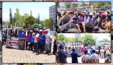Mahasiswa IPMADO se-Kota Nabire menyampaikan aspirasi di Gedung DPR Papua Tengah, Senin (28/9/2026), menyoroti kasus Dogiyai Berdarah. Dok_Arief NT
