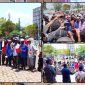 Mahasiswa IPMADO se-Kota Nabire menyampaikan aspirasi di Gedung DPR Papua Tengah, Senin (28/9/2026), menyoroti kasus Dogiyai Berdarah. Dok_Arief NT
