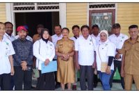 Pengurus DPC APRI Kabupaten Nabire saat mendatangi Kantor Kesbangpol Nabire, Senin (28/9/2026), dalam rangka penguatan kelembagaan organisasi. Dok_Arief NT