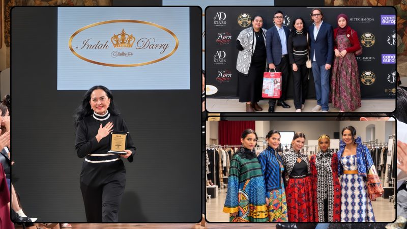 Bupati Paniai Yampit Nawipa menyatakan dukungan terhadap pengembangan Batik Paniai setelah tampil dalam side event Milan Fashion Week 2026 di Italia. Dok_Ist