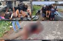 Kanit Binmas Polsek Kamu Aipda Agus Sugianto mendapat perawatan medis setelah menjadi korban pembacokan di Kampung Mauwa, Distrik Kamu, Kabupaten Dogiyai, Rabu (30/9/2026). Dok_Ist