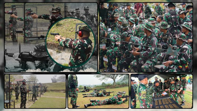 Fokus pada sasaran, tenang dalam mengambil keputusan, dan disiplin dalam setiap langkah. Ketepatan lahir dari latihan, keberhasilan tumbuh dari ketekunan. Dok_Pri-Korem 173/PVB